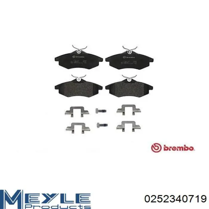 LVXL1032 Motaquip Pastillas delanteras