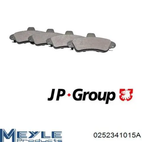 Pastillas de freno traseras 1204850 Ford