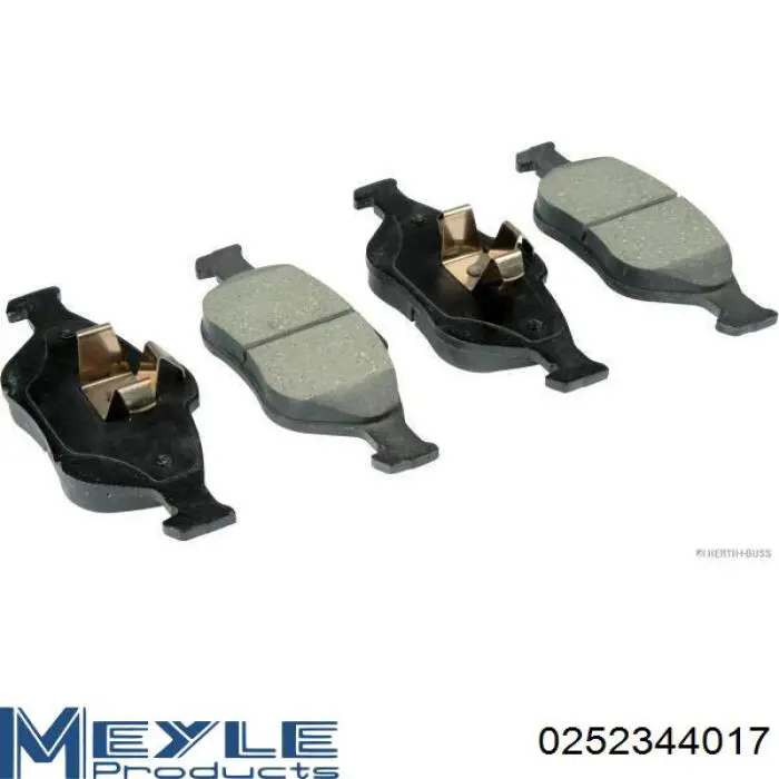 Pastillas de freno delanteras Ford 4427737