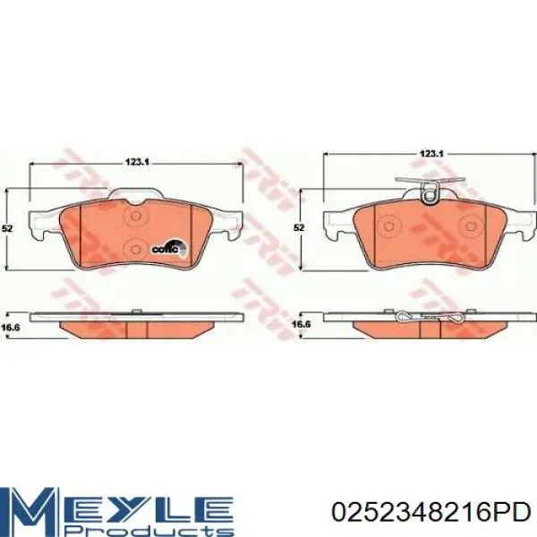 Pastillas de freno traseras Renault Espace 4 JK0