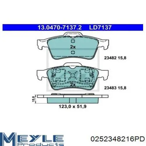 Pastillas de freno traseras Renault Espace 4 JK0