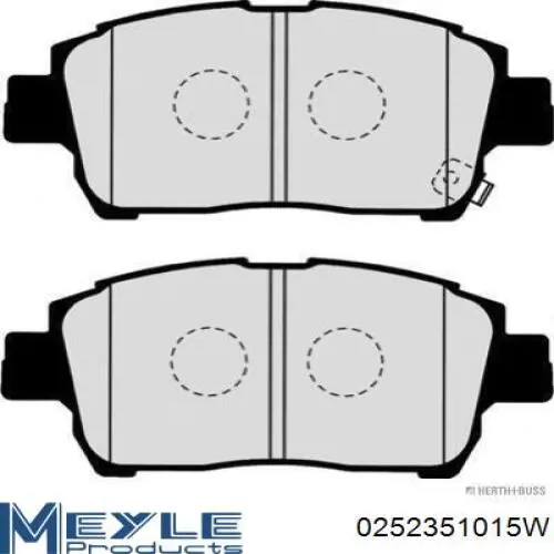 Pastilla de freno Hi-q SP1244