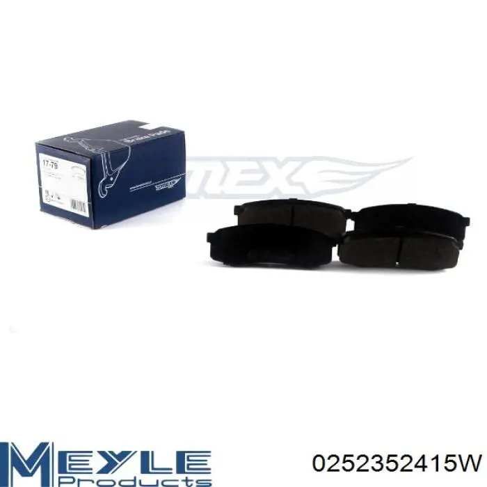 Pastillas de freno 0446560120 Toyota
