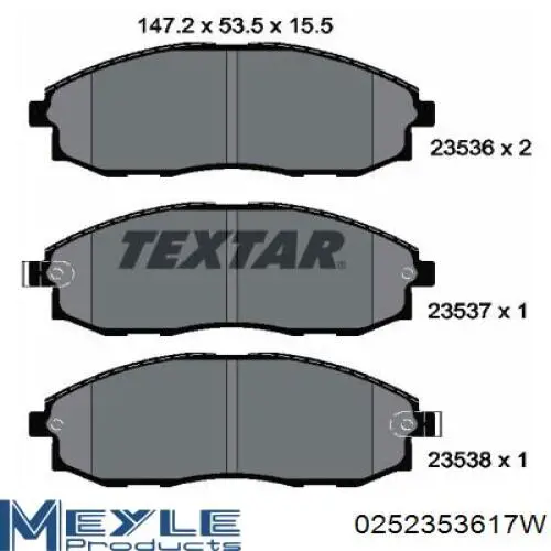 Comprar MDB1903 Mintex Pastillas delanteras de freno