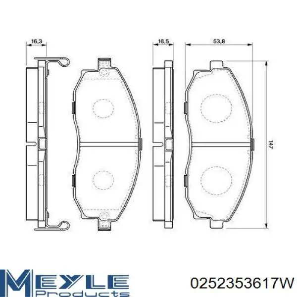 Comprar S581014AA81 Hyundai/Kia Pastillas delanteras de freno