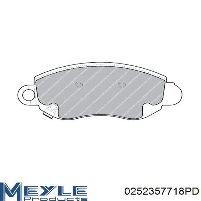 1465166 Ford Pastillas delanteras