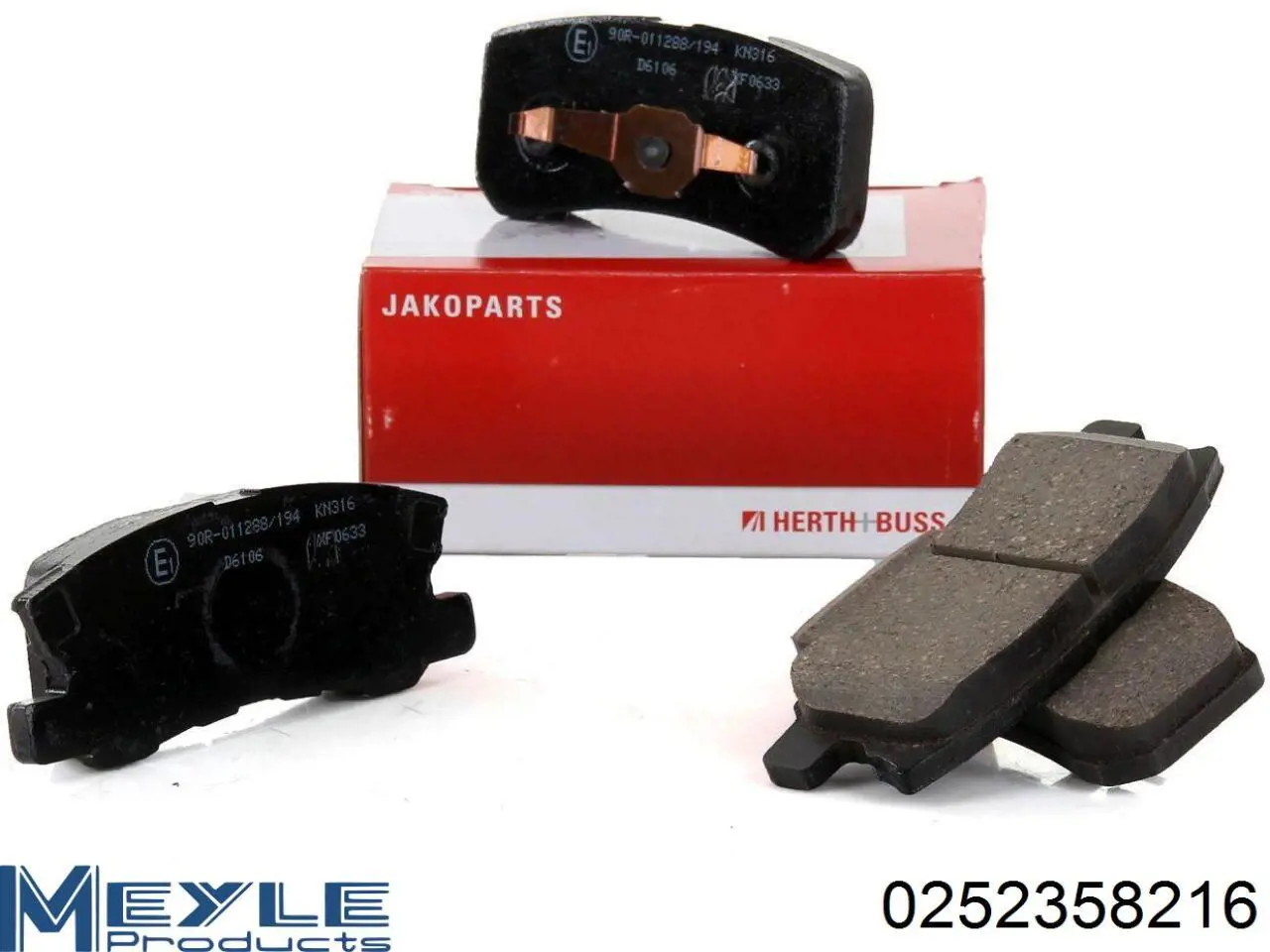 Pastillas traseras Mitsubishi 4605A447