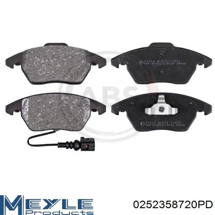 Pastillas de freno delanteras Seat Leon 2 1P1