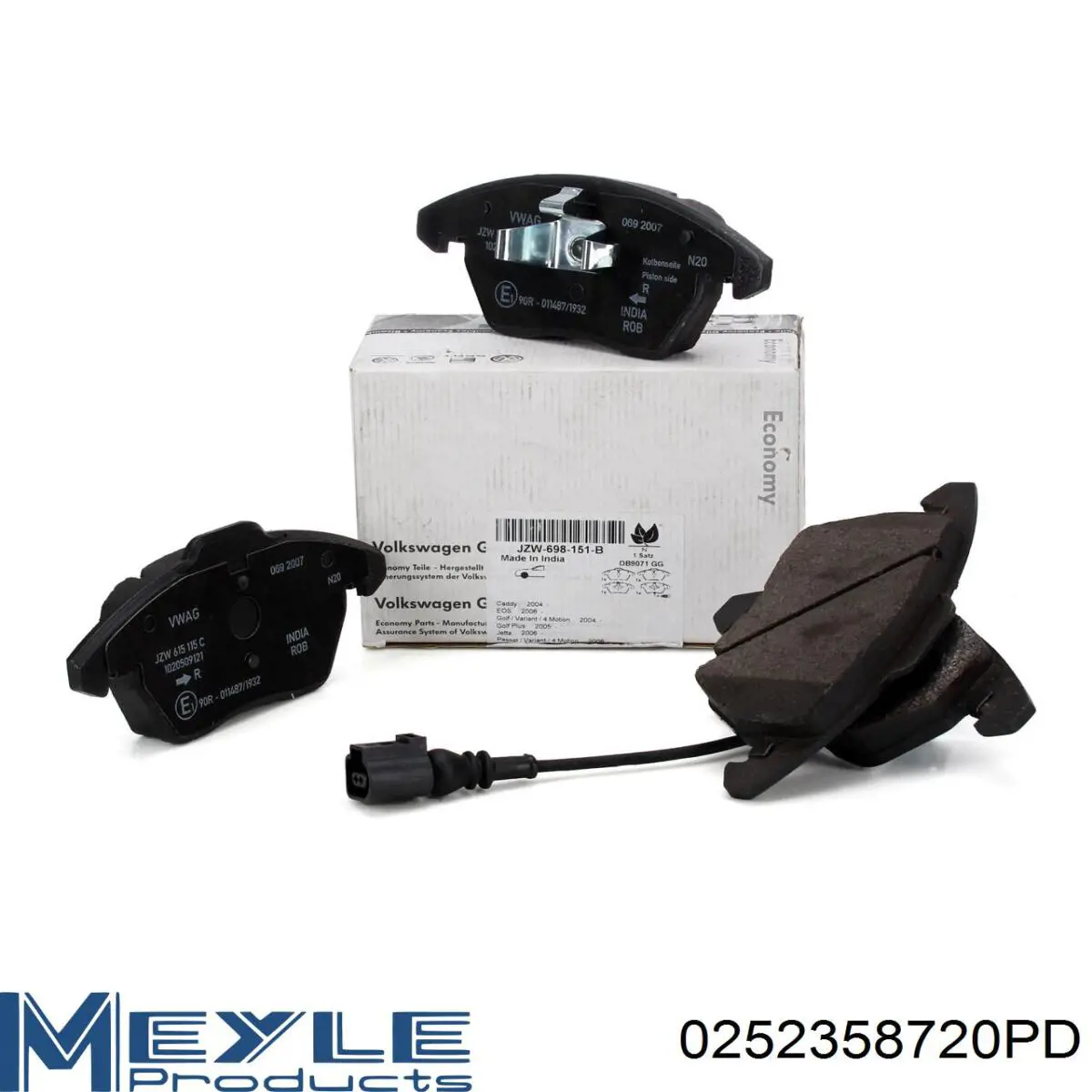 Pastillas de freno delanteras Seat Leon 2 1P1