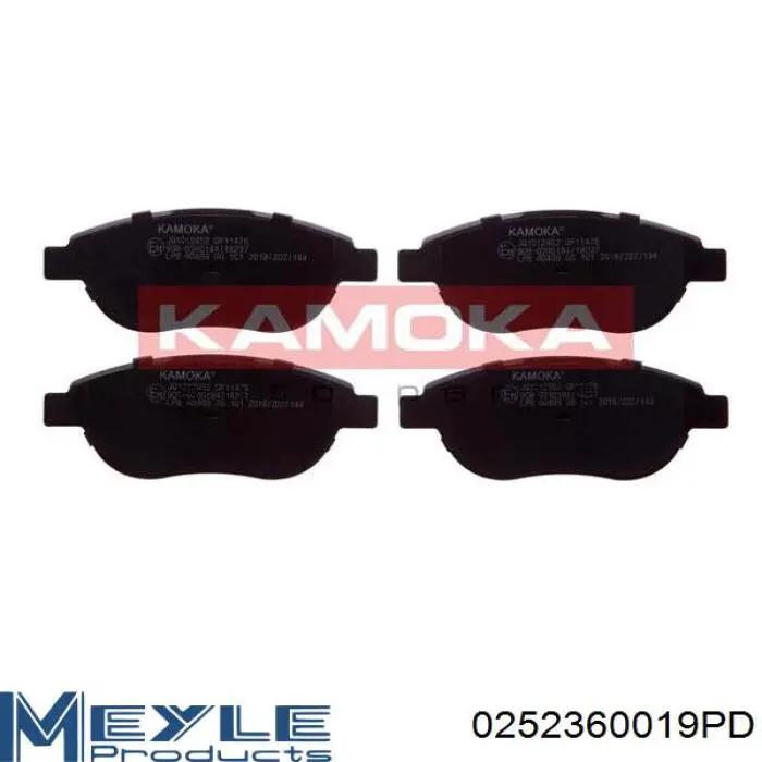 Pastillas de freno delanteras Citroen C3 1 FC