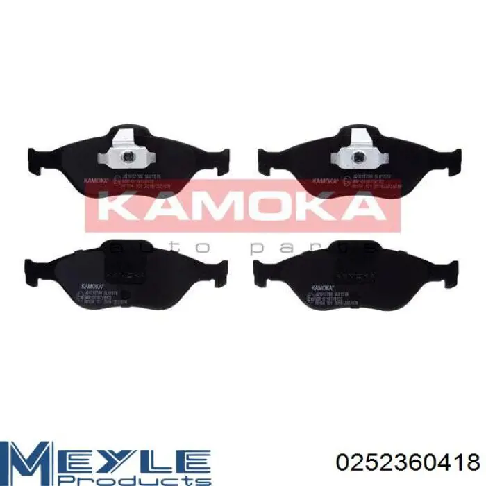 Pastillas de freno delanteras Ford 1236880