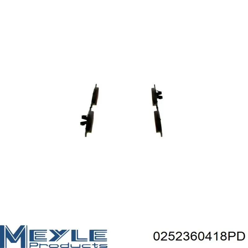 Pastillas de freno 2612832 Ford