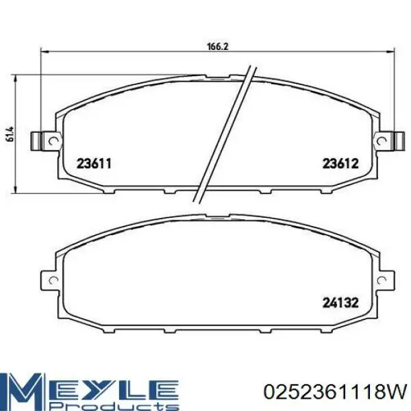 Pastillas freno delanteras Nissan/Infiniti 41060VC290 precio, desde 29,14 EUR