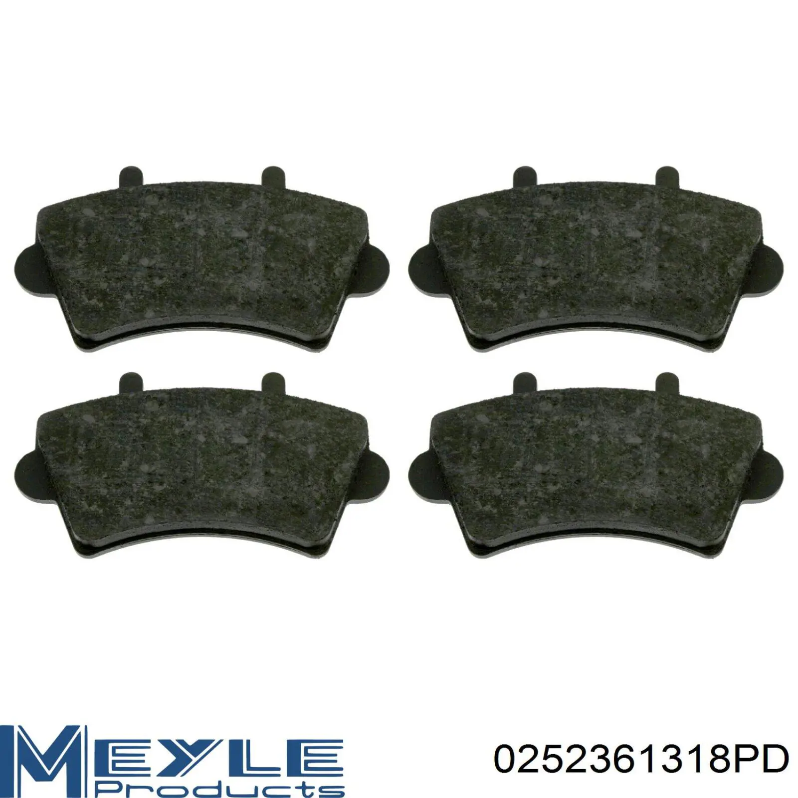 Pastillas freno delanteras Meyle 0252361318PD precio, desde 25,52 EUR