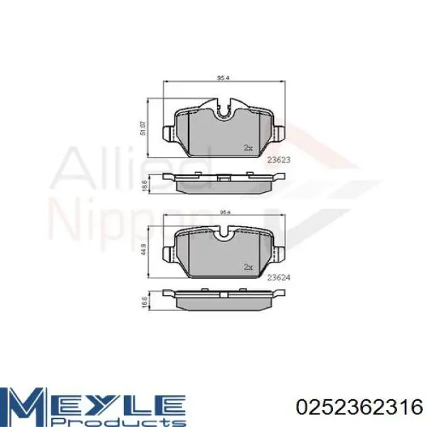 Comprar 34121288889 BMW Pastillas de freno traseras