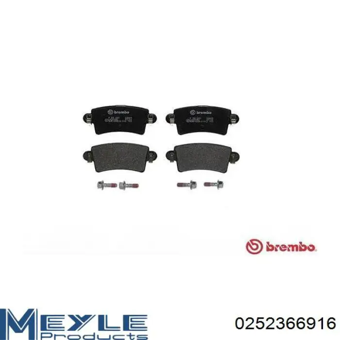 FD6894V Necto Pastillas freno traseras