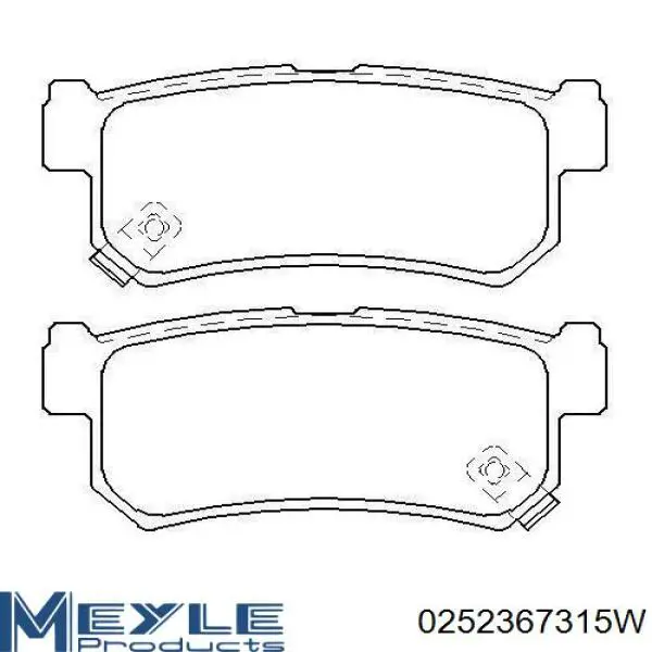 4841308050 Hyundai/Kia Pastillas freno traseras