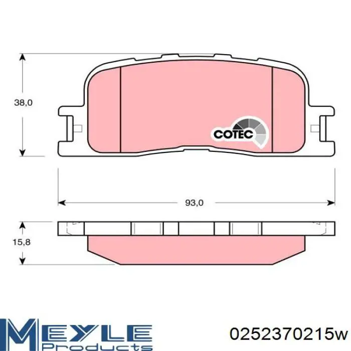 Pastillas de freno delanteras Subaru Impreza 3 GH
