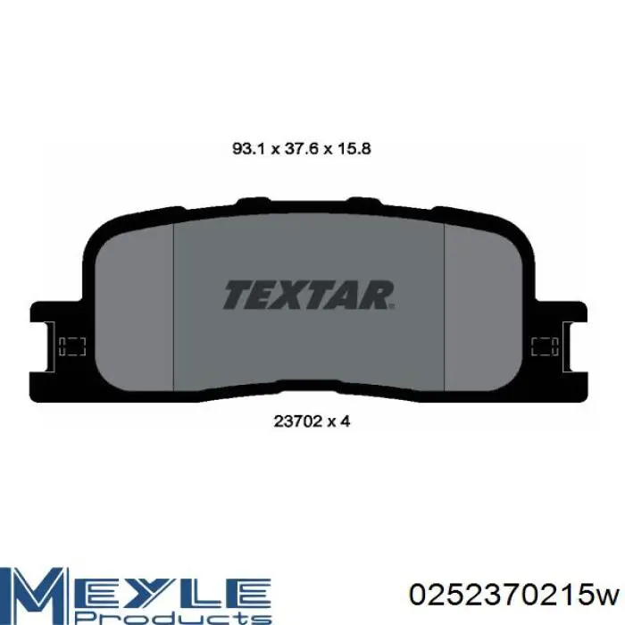 Pastillas de freno delanteras Subaru Impreza 3 GH