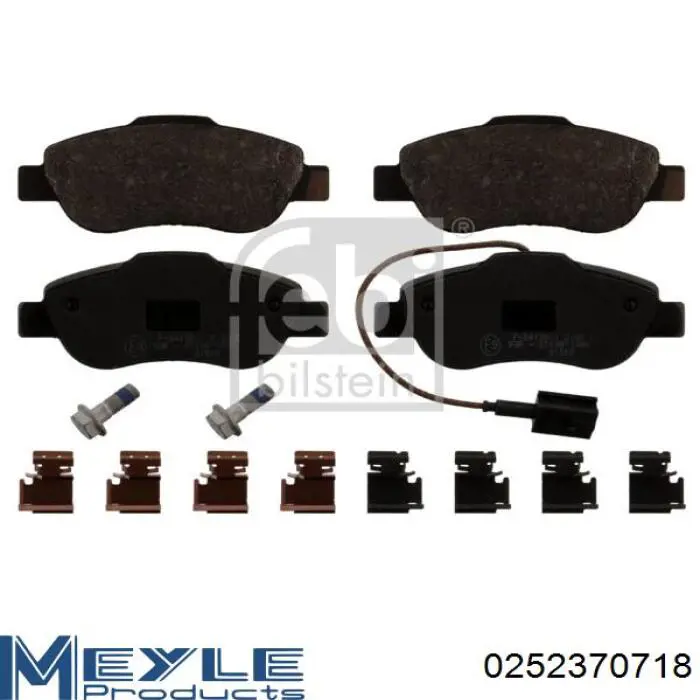 Pastillas de freno delanteras Fiat/Alfa/Lancia 77364919