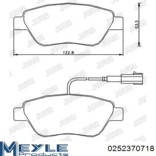 Pastillas de freno delanteras Fiat/Alfa/Lancia 77362548