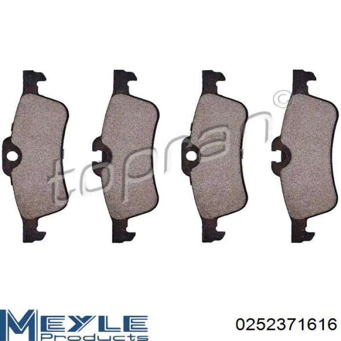 Pastillas traseras de freno Bremsi BP3075 precio, desde 24,06 EUR