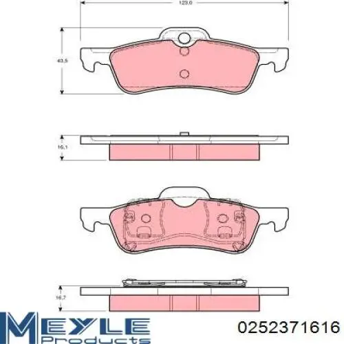 Comprar BP3075 Bremsi Pastillas de freno traseras