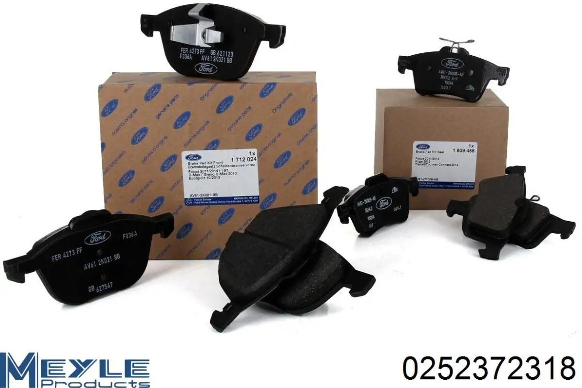 Pastillas freno delanteras Ford 2600768 precio, desde 36,07 EUR