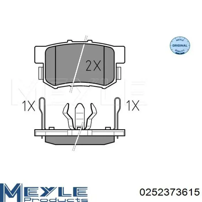 Pastillas traseras Fremax FBP0297