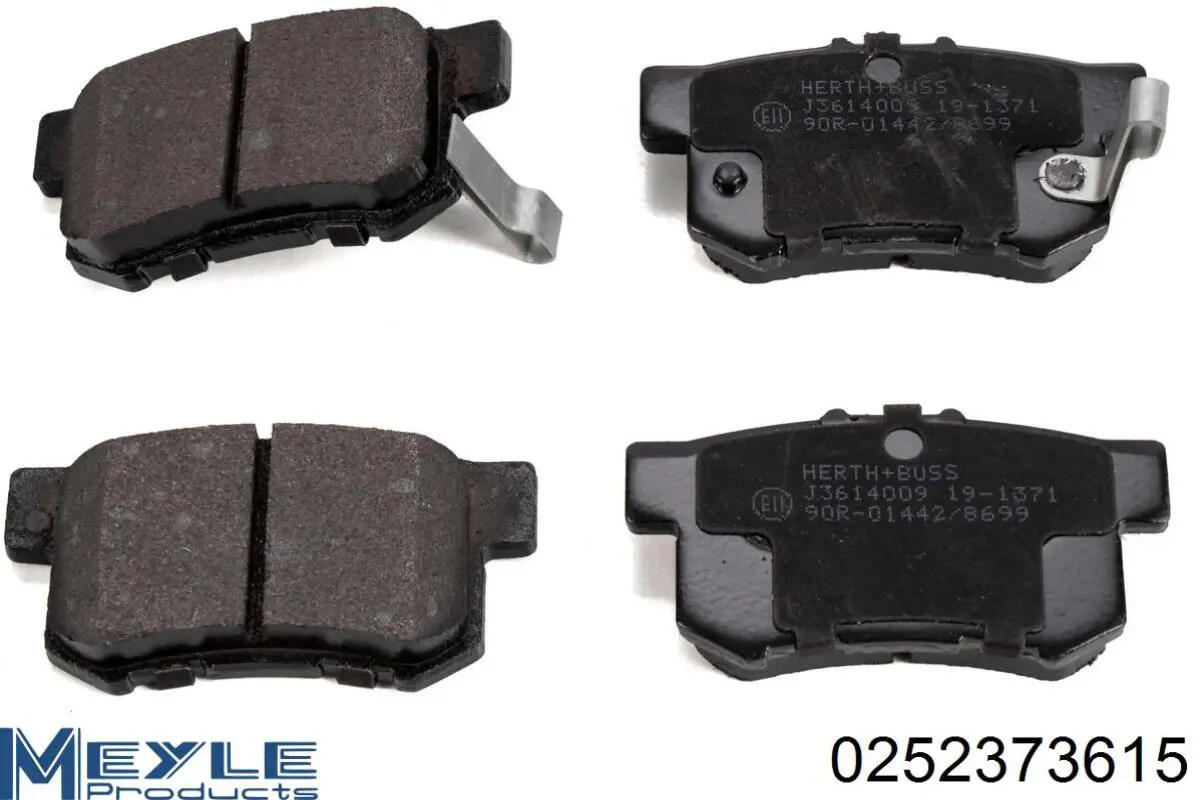 43022SJFE00 Honda Pastillas freno traseras