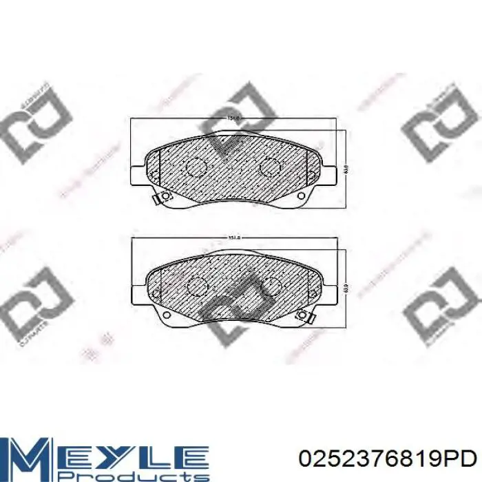 Pastillas de freno delanteras Toyota Corolla R10