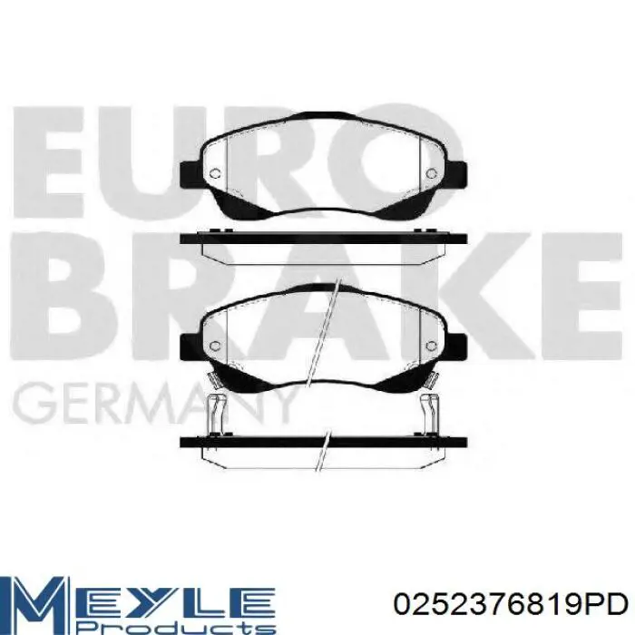 Pastillas de freno delanteras Toyota Corolla R10