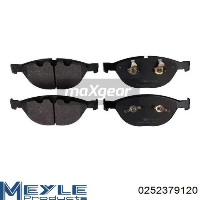 Pastillas freno delanteras Meyle 0252379120 precio, desde 46,04 EUR