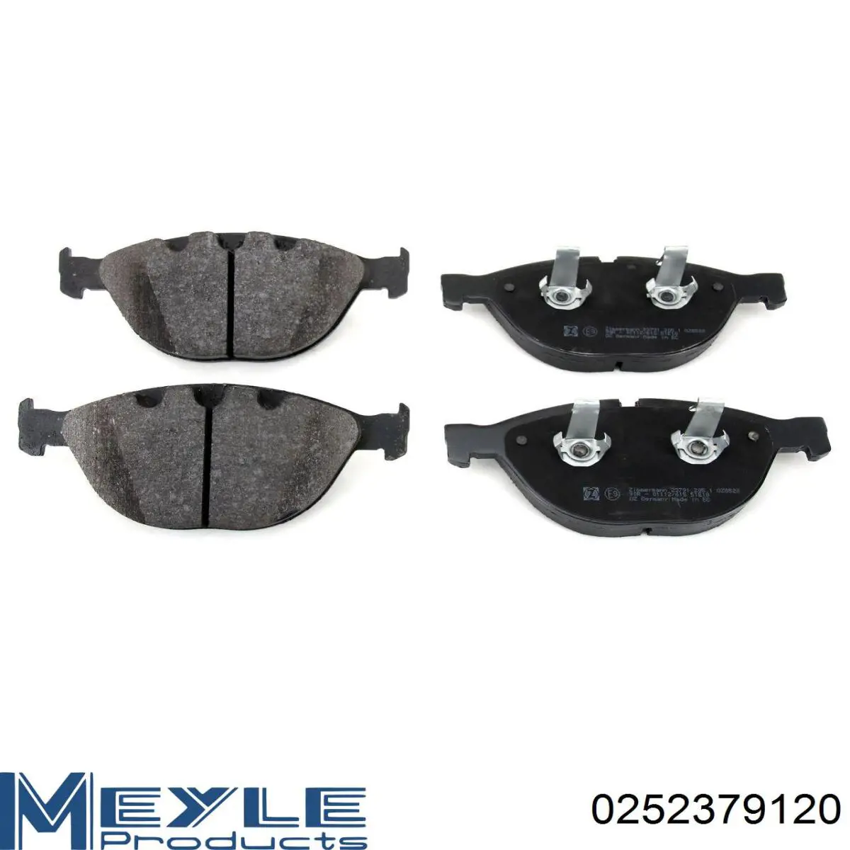 Pastillas freno delanteras Meyle 0252379120 precio, desde 46,04 EUR