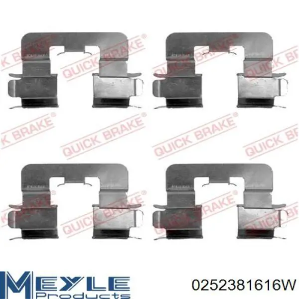Pastillas de freno traseras FD6965A Necto