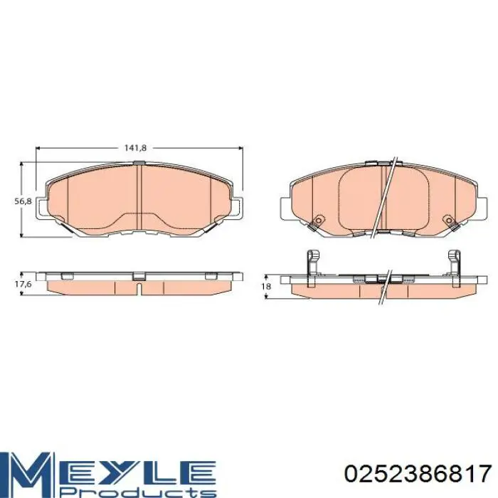 Comprar 45022S9AE00 Honda Pastillas delanteras de freno
