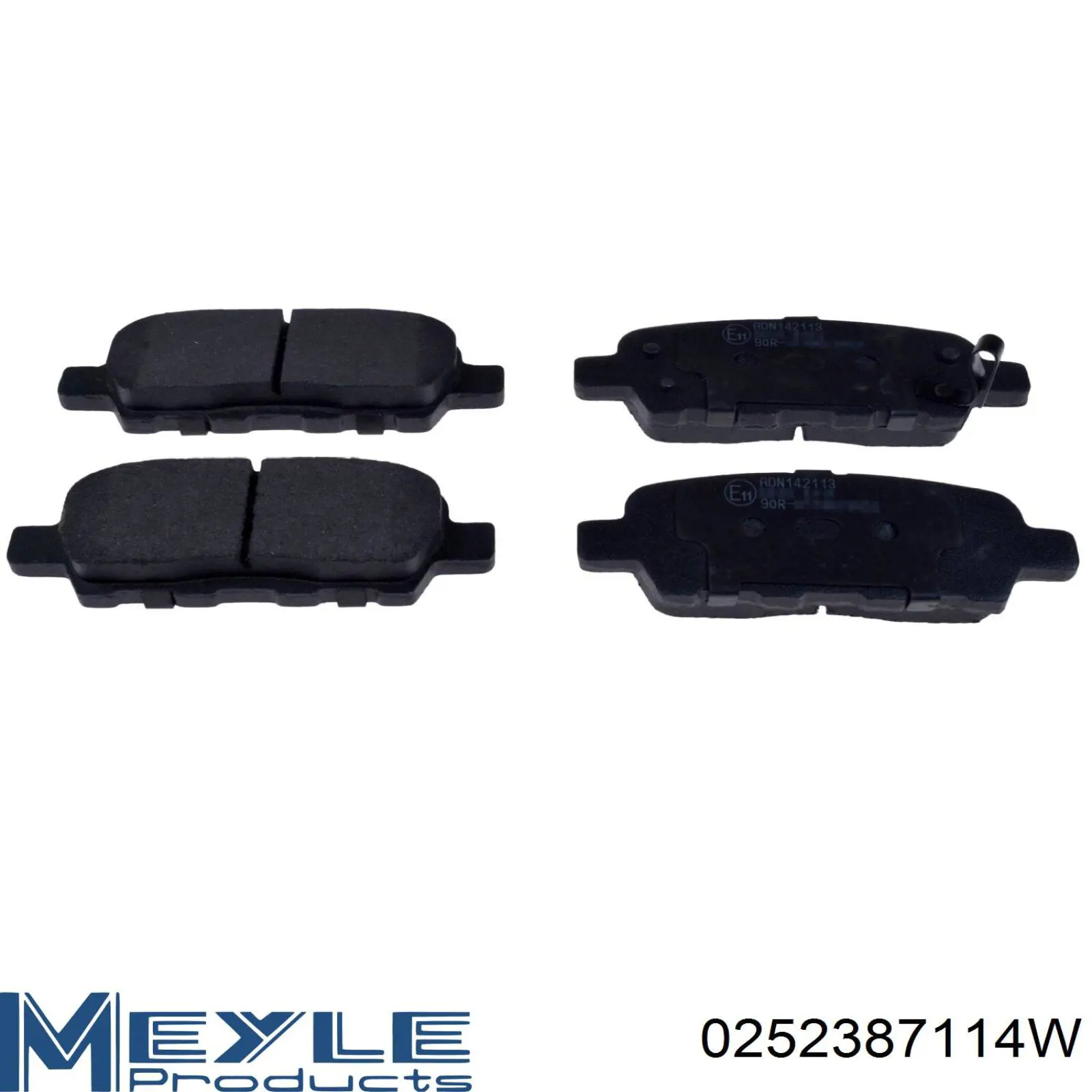 Pastillas de freno traseras RD23871STD Rider