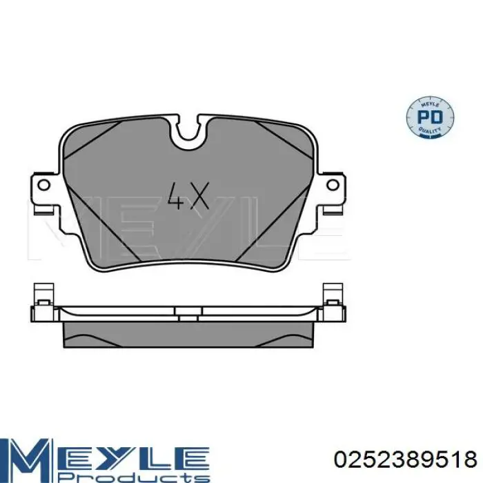 Pastillas freno delanteras Jaguar C2D3801 precio, desde 65,74 EUR