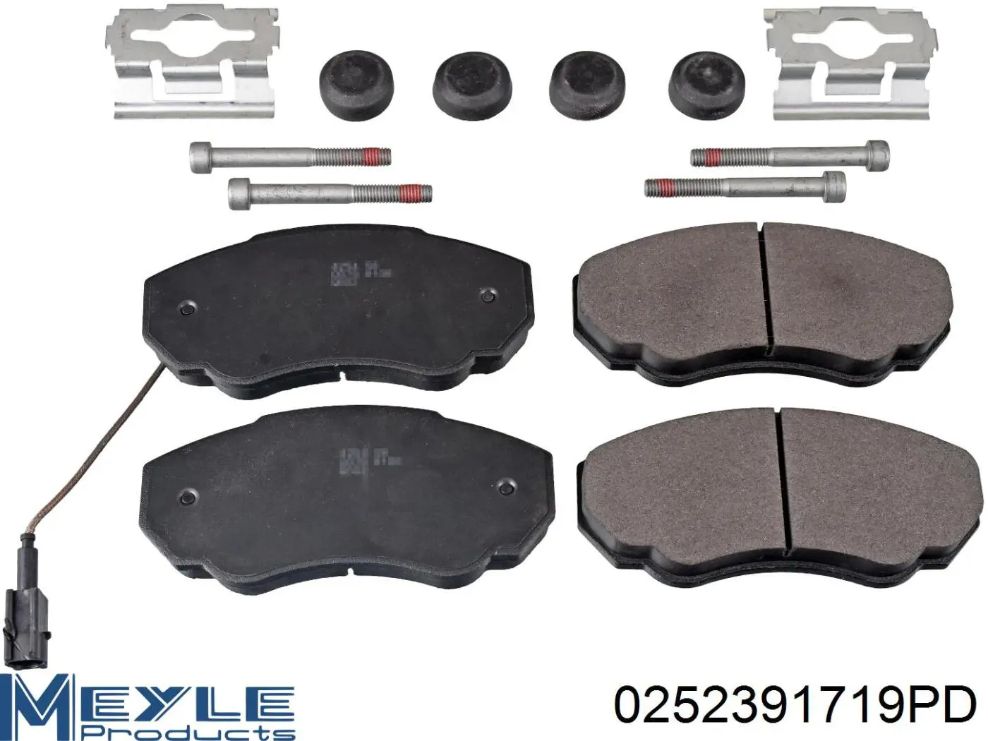 Pastillas de freno delanteras Fiat Ducato 2 230L