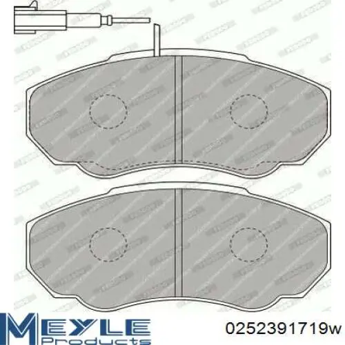 Pastillas de freno delanteras Fiat Ducato 2 230L