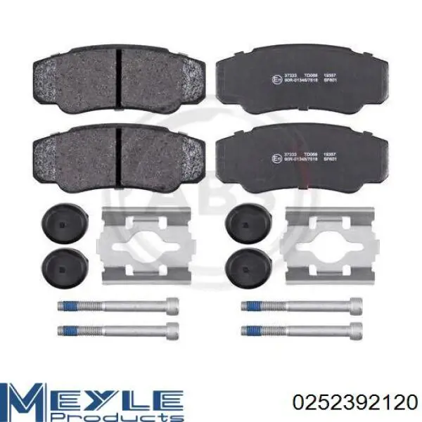 FD6897V Necto Pastillas freno traseras