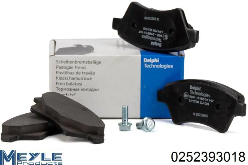 Comprar GDB1552 Renault (RVI) Pastillas delanteras de freno