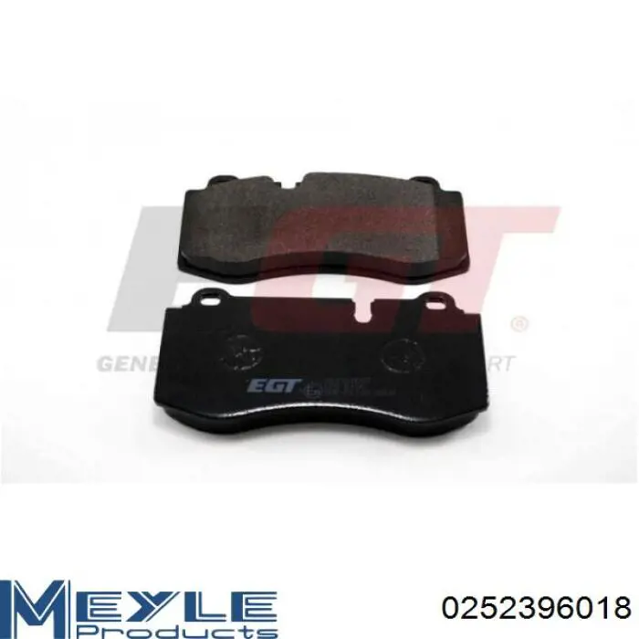 Comprar 0252396018 Meyle Pastillas delanteras de freno