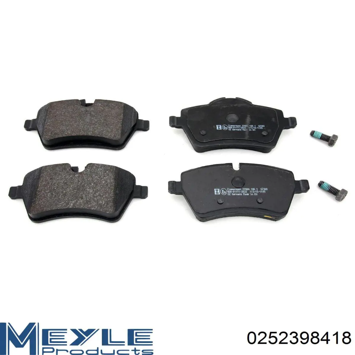 Pastillas de freno 34119808705 BMW