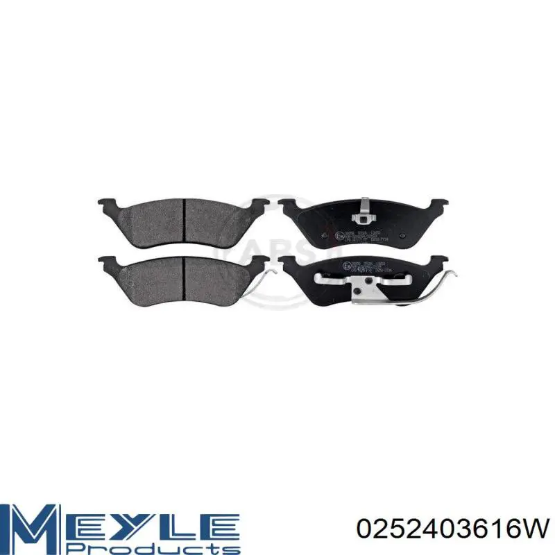 Pastillas de freno traseras 5271807AA Chrysler