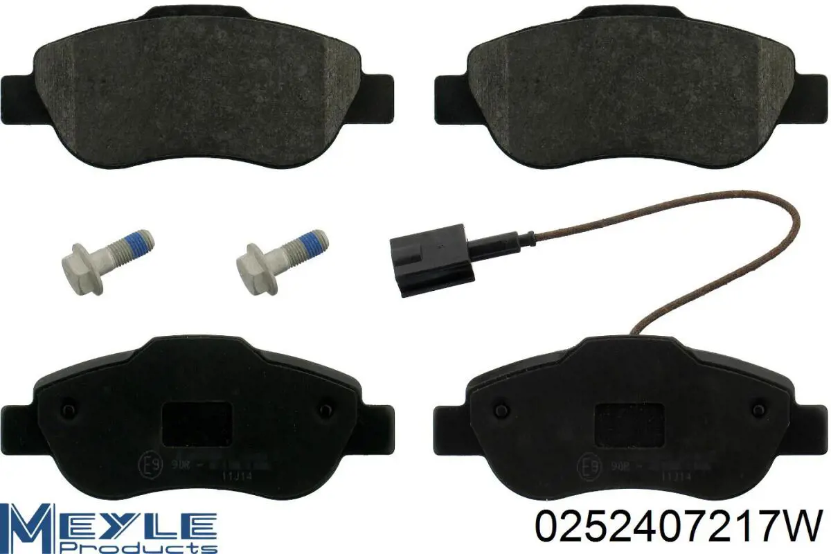 Pastillas de freno 0077365817 Fiat/Alfa/Lancia