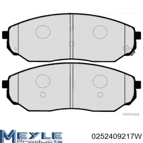 Pastillas de freno S581013EE01 Hyundai/Kia