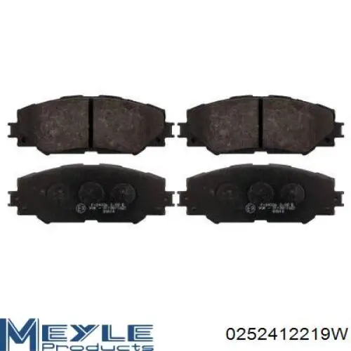 Pastillas de freno delanteras Toyota Corolla E12