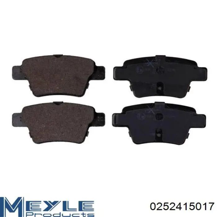 Pastillas traseras Peugeot/Citroen 425322