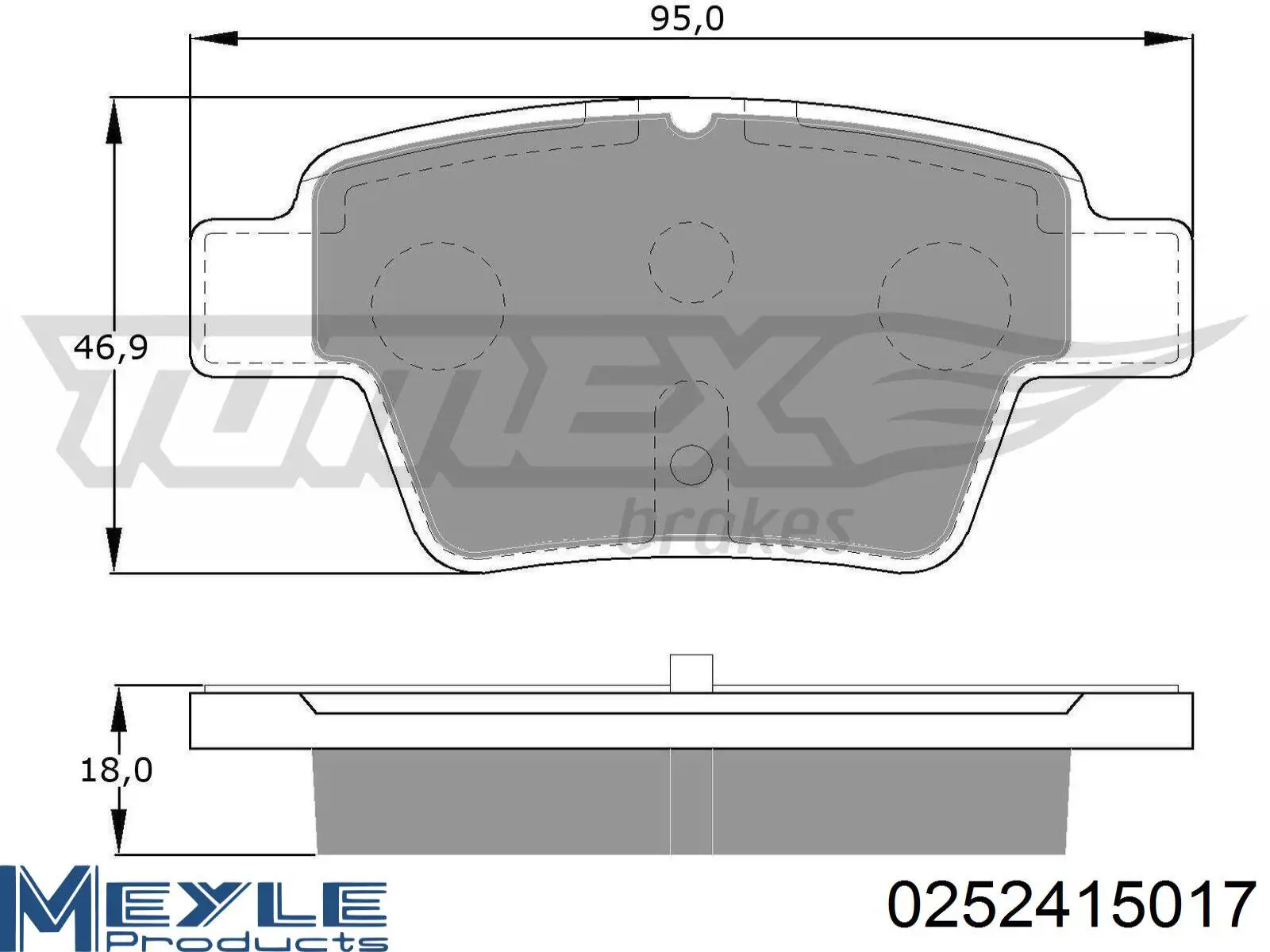 425322 Peugeot/Citroen Pastillas freno traseras